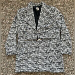 ANNE KLEIN long blazer, size large